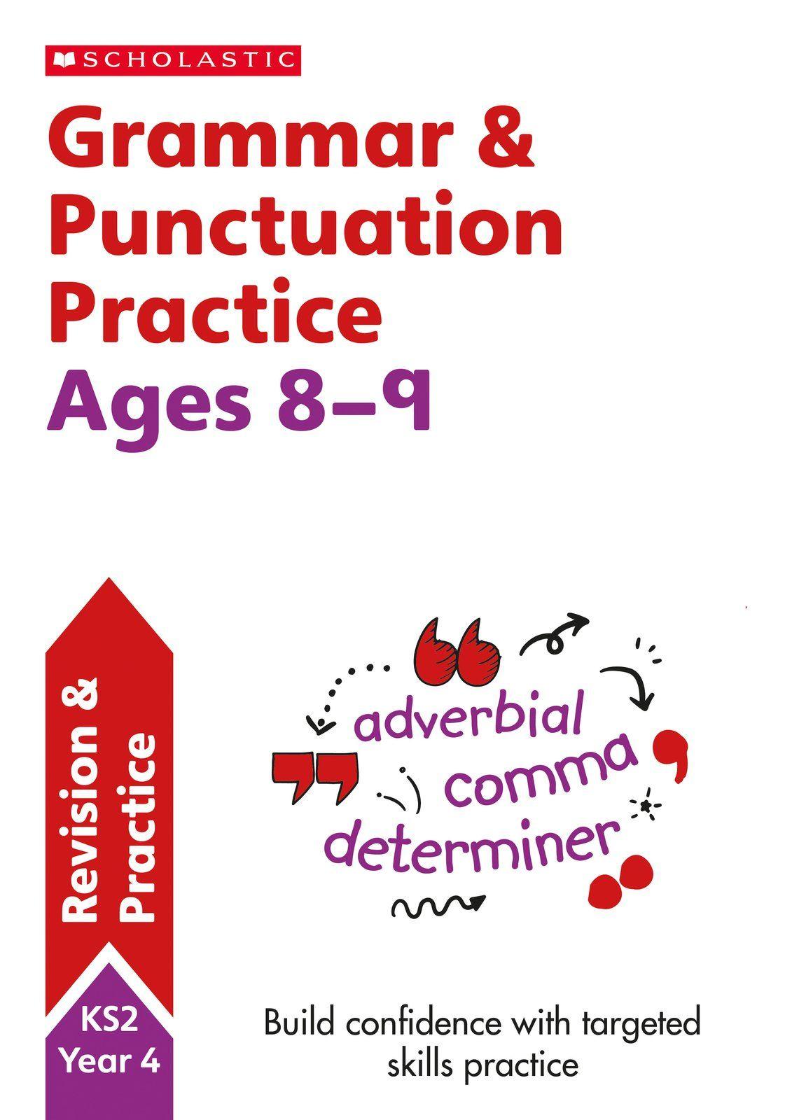 Vorderes Coverbild Grammar and Punctuation Practice Ages 8-9