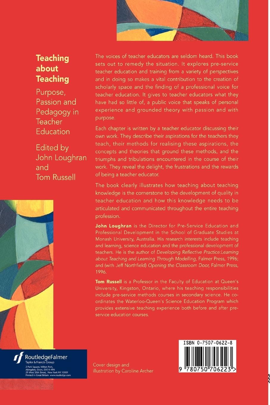 Rückseitencover Teaching about Teaching