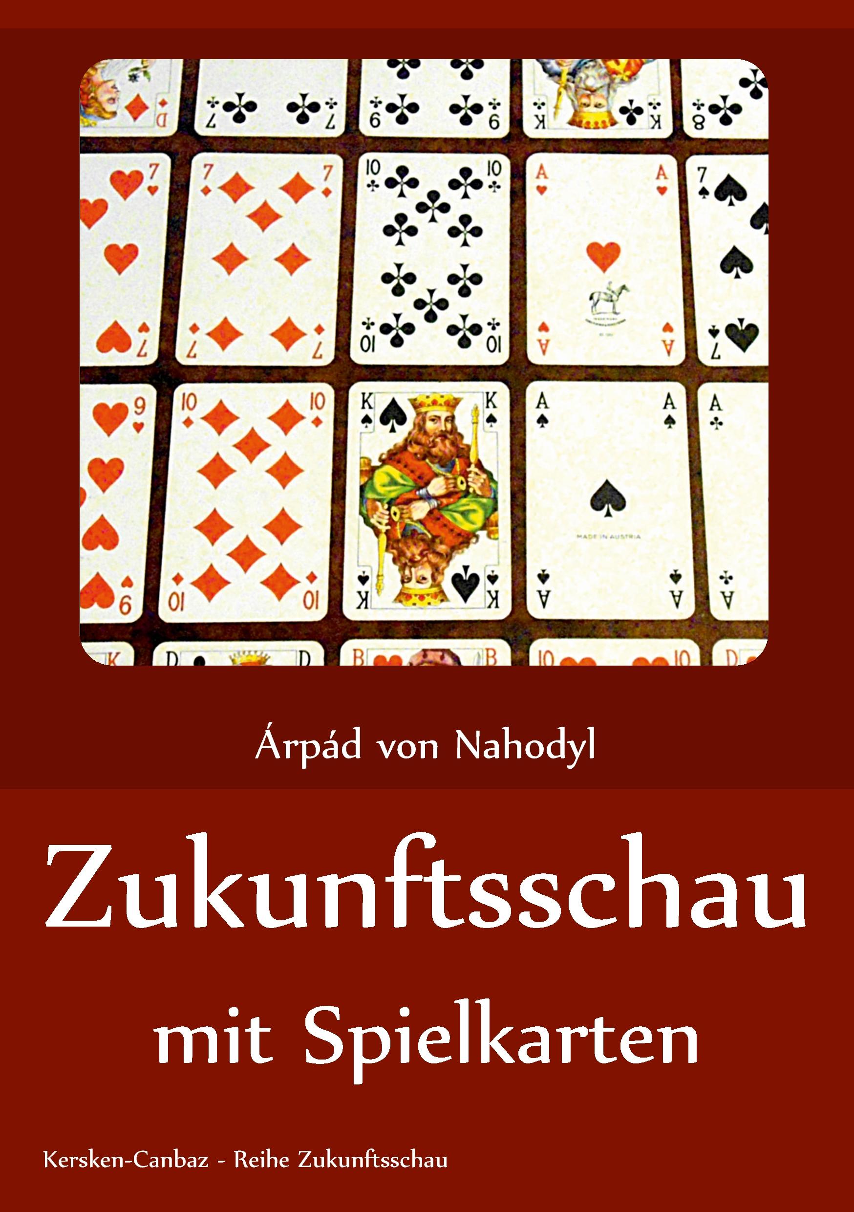 Vorderes Coverbild Zukunftsschau mit Spielkarten