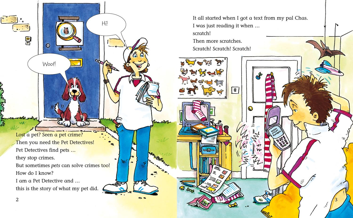 Beispielinhalt (Bild) Pet Detectives: The Ball Burglary