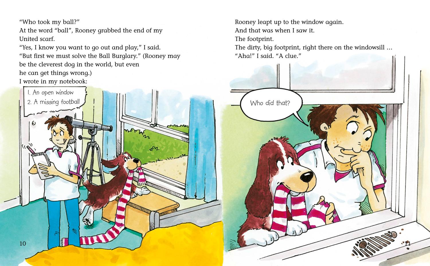Beispielinhalt (Bild) Pet Detectives: The Ball Burglary