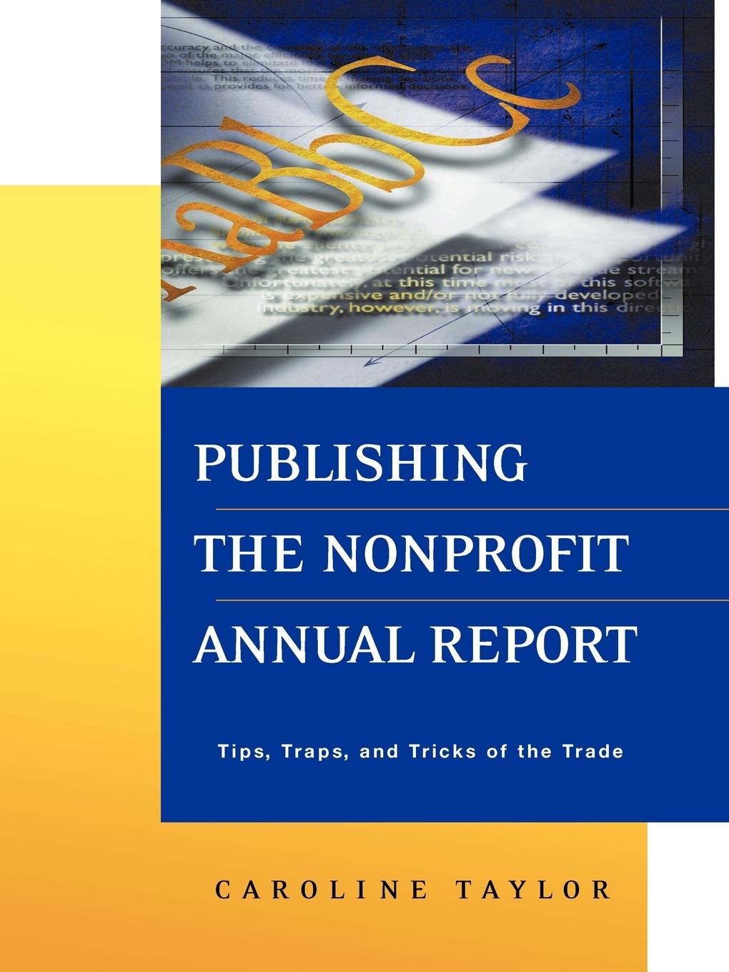 Vorderes Coverbild Publishing the Nonprofit Annual Report