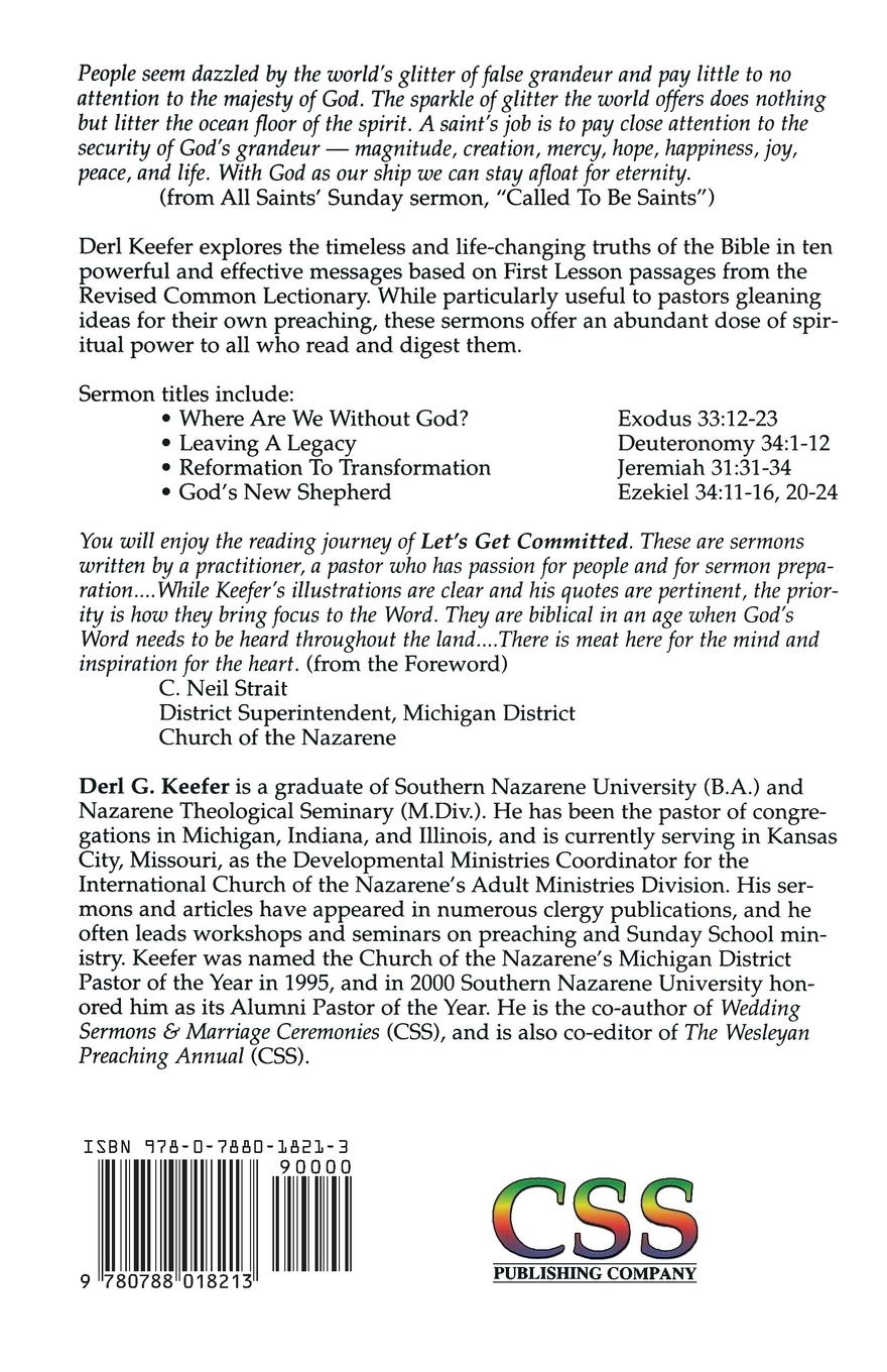 Rückseitencover Lets Get Committed