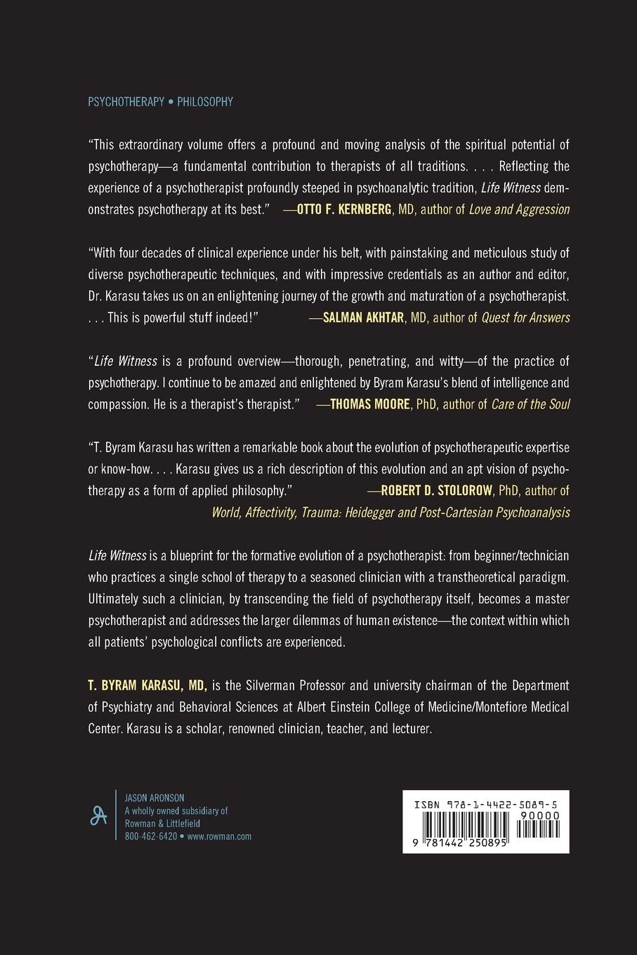 Rückseitencover Life Witness