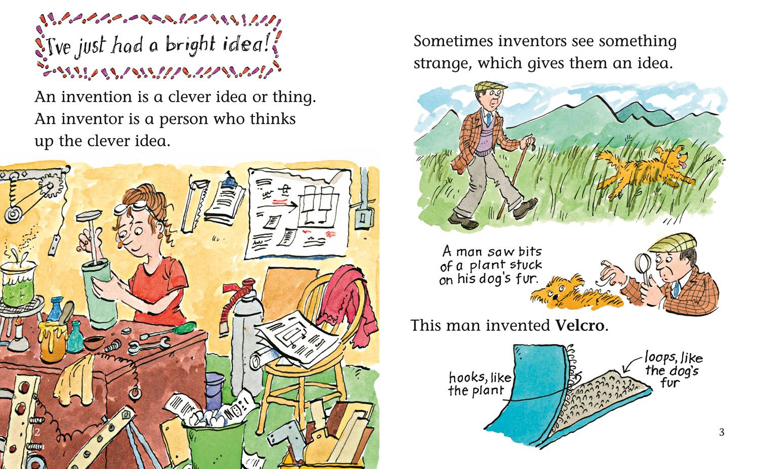 Beispielinhalt (Bild) I've Just Had a Bright Idea!