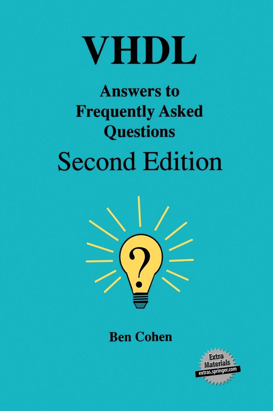 Vorderes Coverbild VHDL Answers to Frequently Asked Questions
