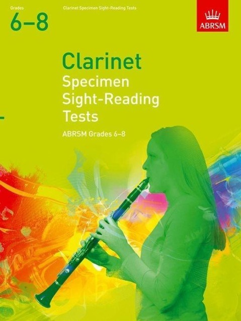 Vorderes Coverbild Specimen Sight-Reading Tests for Clarinet, Grades 6-8