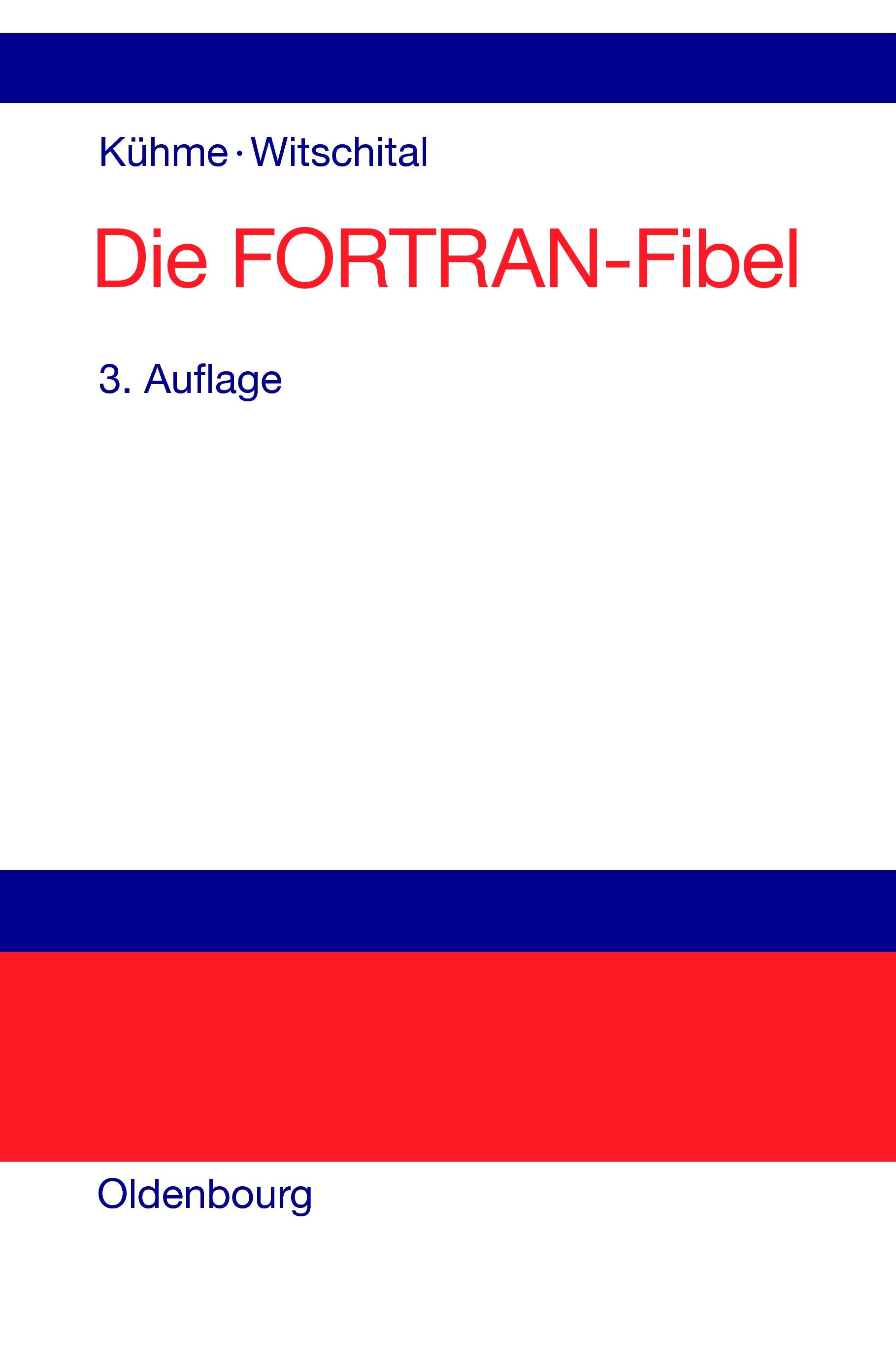 Vorderes Coverbild Die FORTRAN-Fibel