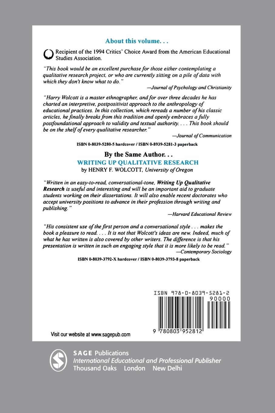 Rückseitencover Transforming Qualitative Data