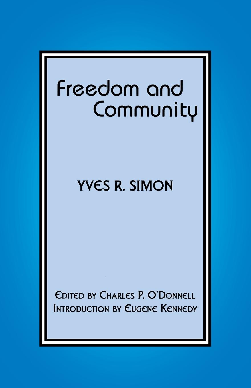 Vorderes Coverbild Freedom and Community