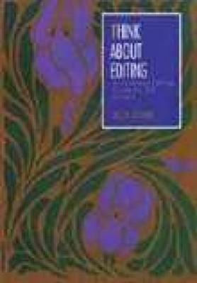 Vorderes Coverbild Think about Editing