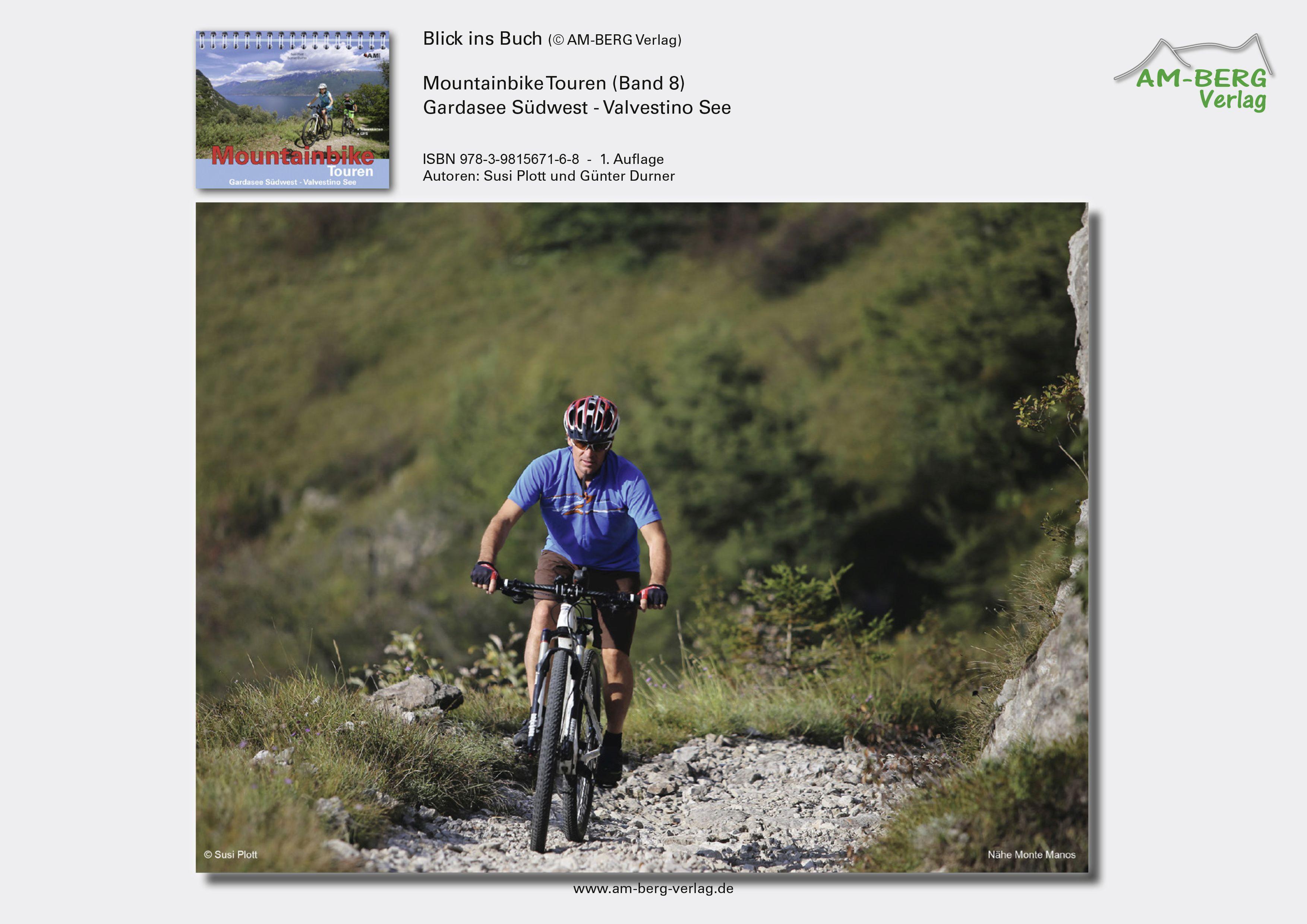 Beispielinhalt (Bild) Mountainbike Touren Gardasee Südwest - Valvestino See