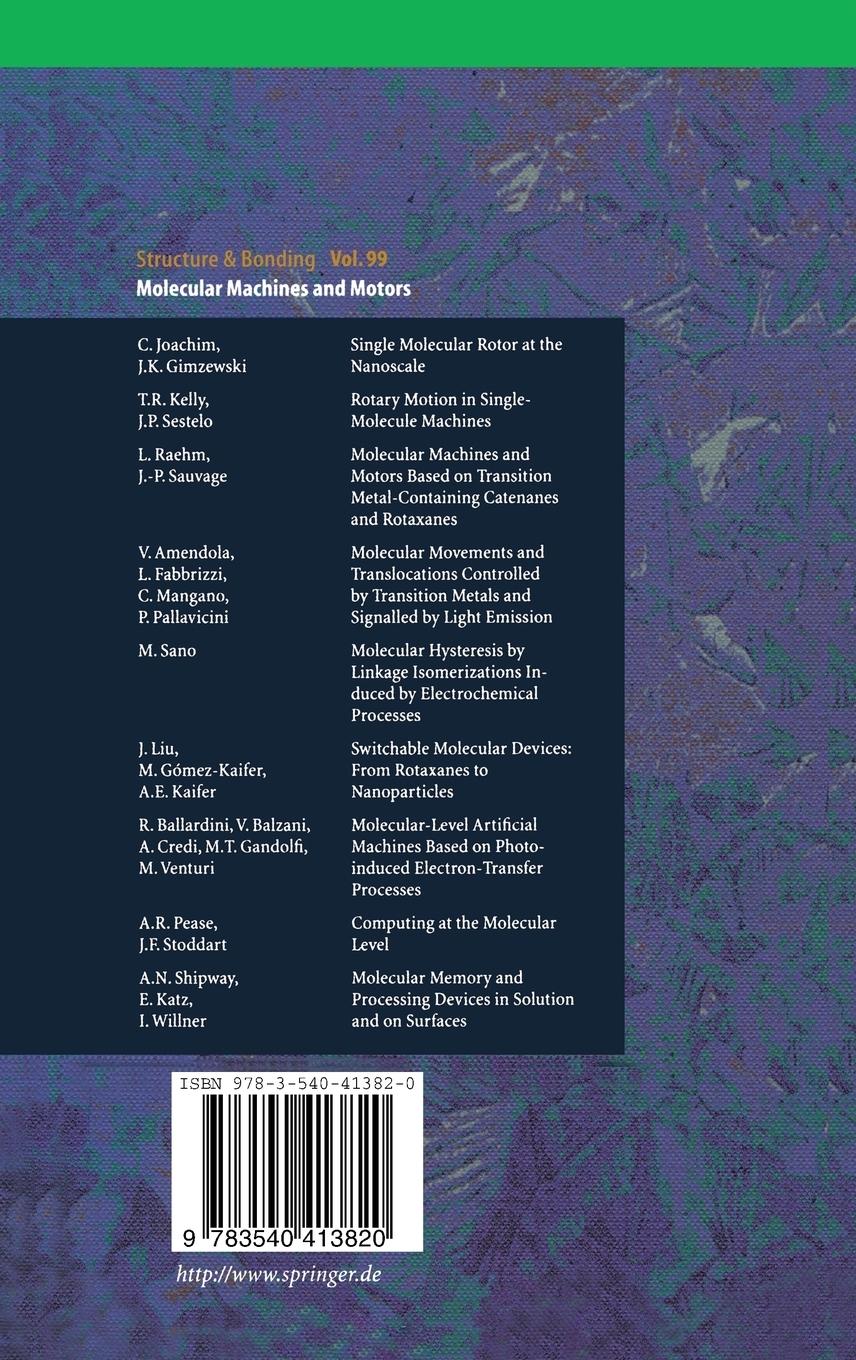 Rückseitencover Molecular Machines and Motors