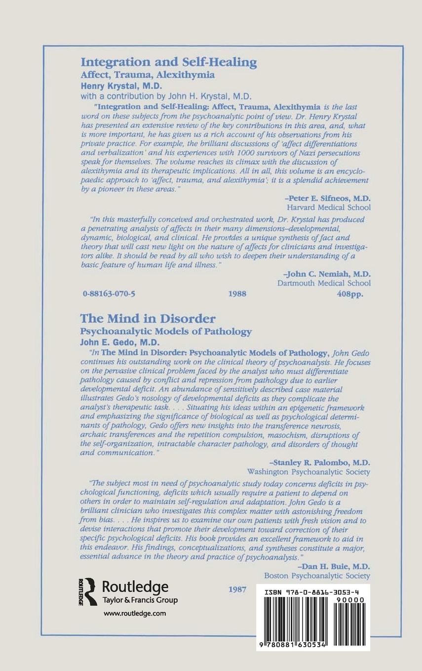 Rückseitencover The Anatomy of Psychotherapy