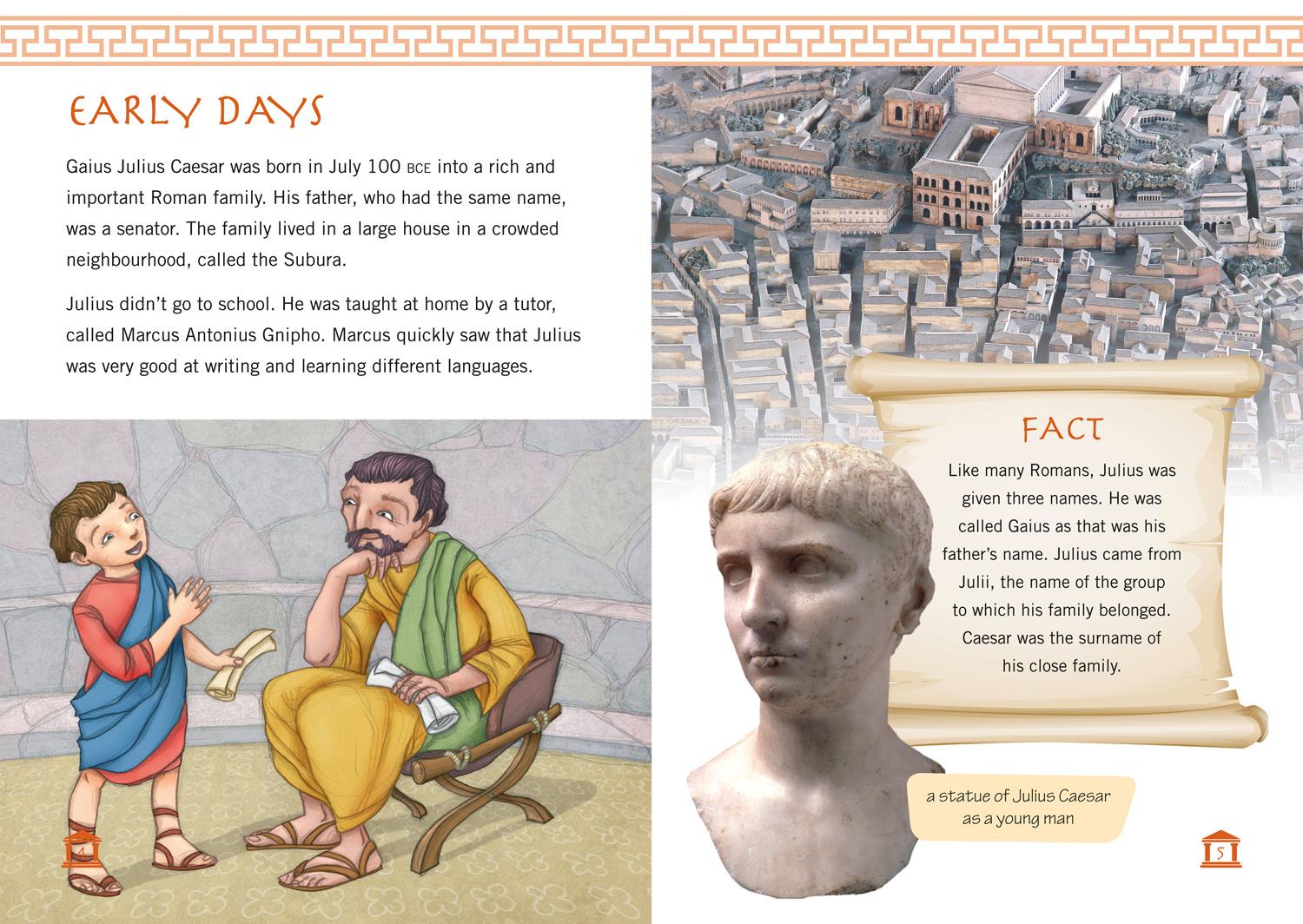Beispielinhalt (Bild) Julius Caesar