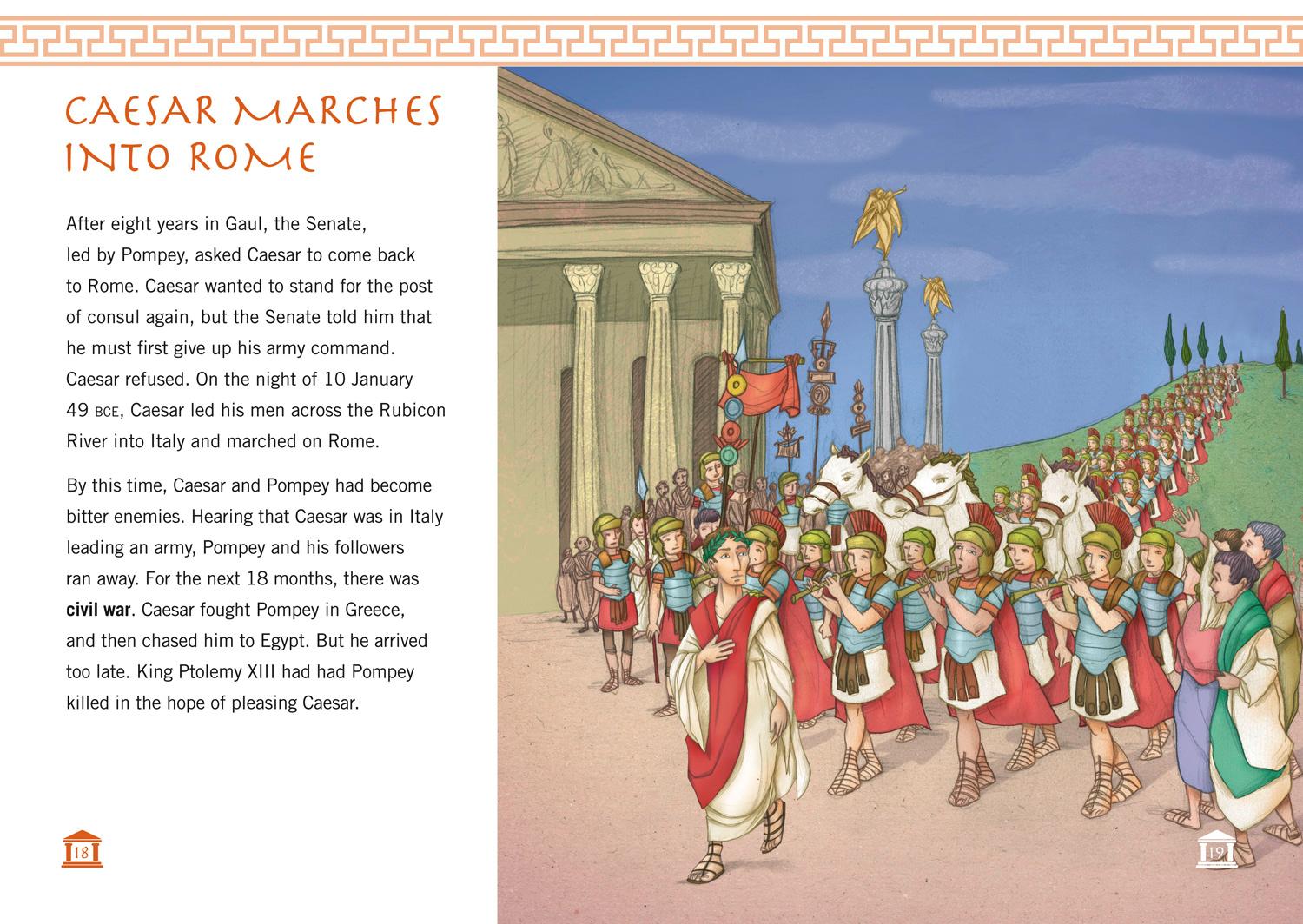 Beispielinhalt (Bild) Julius Caesar