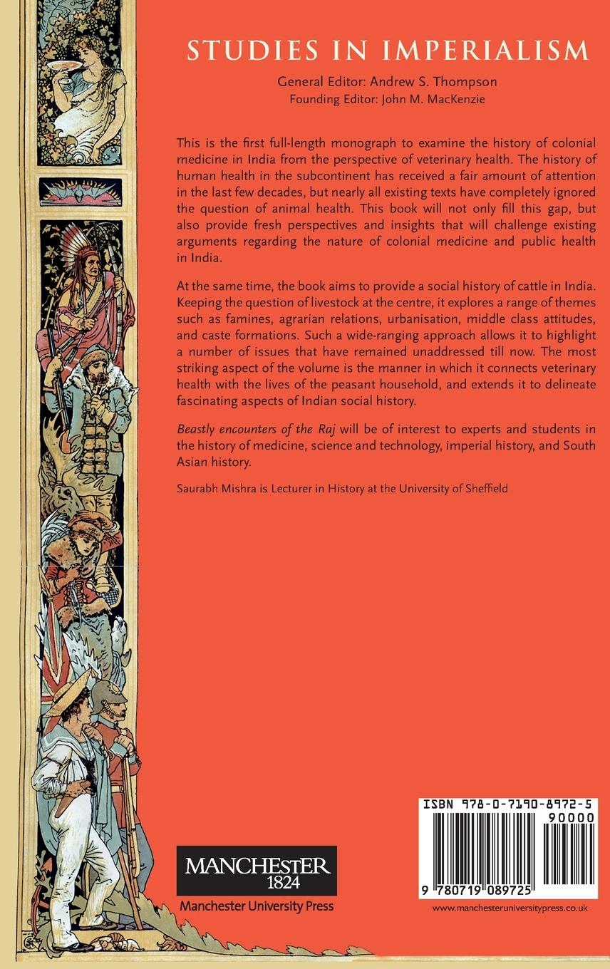 Rückseitencover Beastly encounters of the Raj