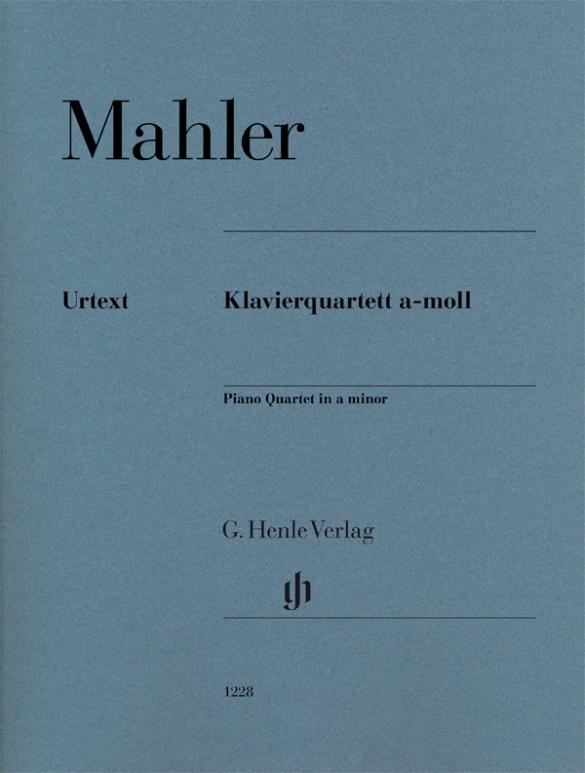 Vorderes Coverbild Klavierquartett a-moll. Partitur und Stimmen