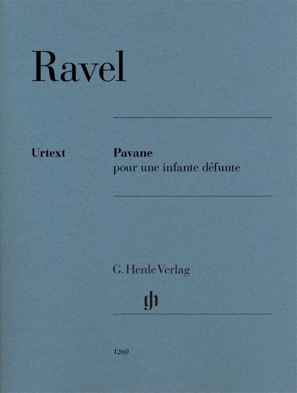 Vorderes Coverbild Pavane pour une infante défunte für Klavier zu zwei Händen