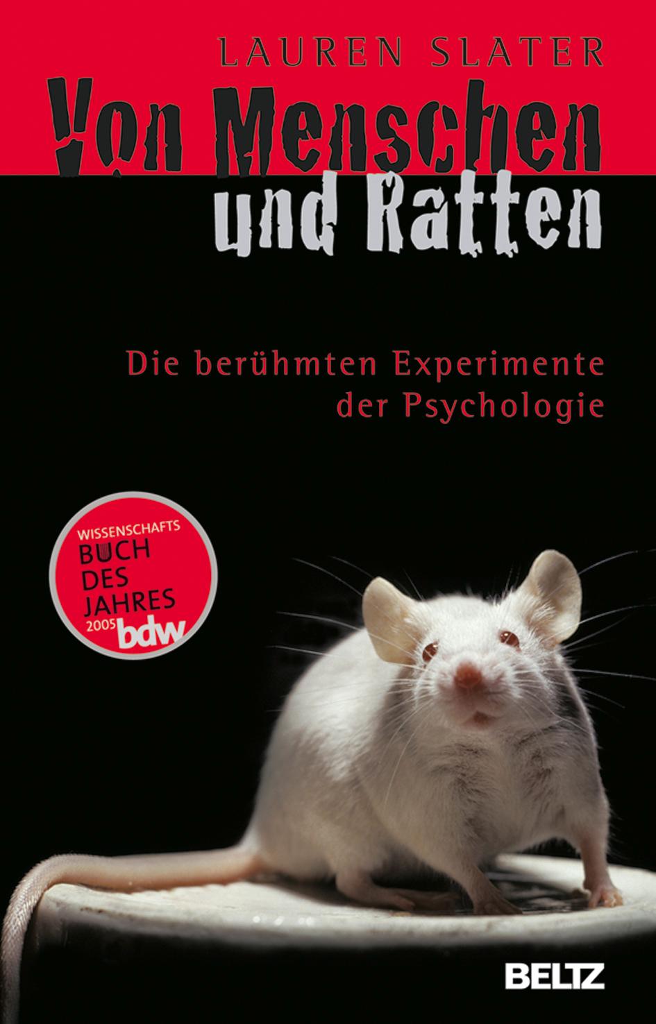 Vorderes Coverbild Von Menschen und Ratten