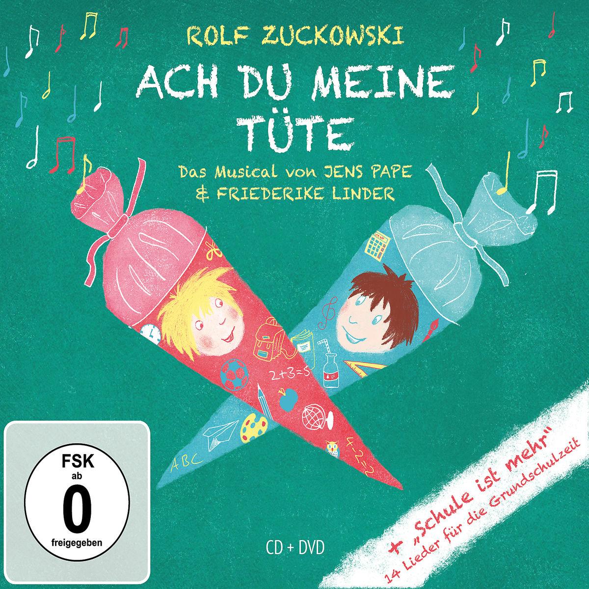 Vorderes Coverbild Ach du meine Tüte (Musical + 14 Grundschullieder)