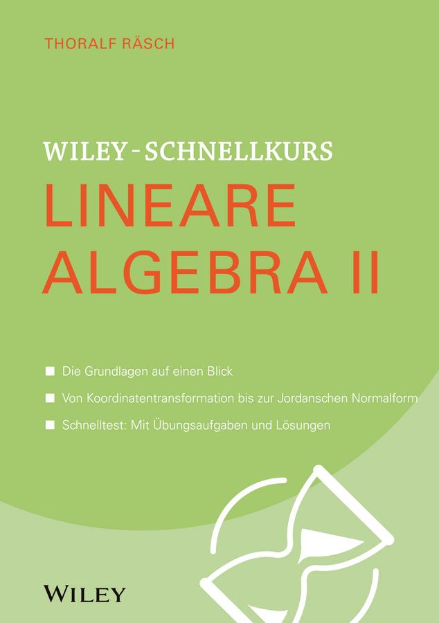 Vorderes Coverbild Wiley-Schnellkurs Lineare Algebra 02