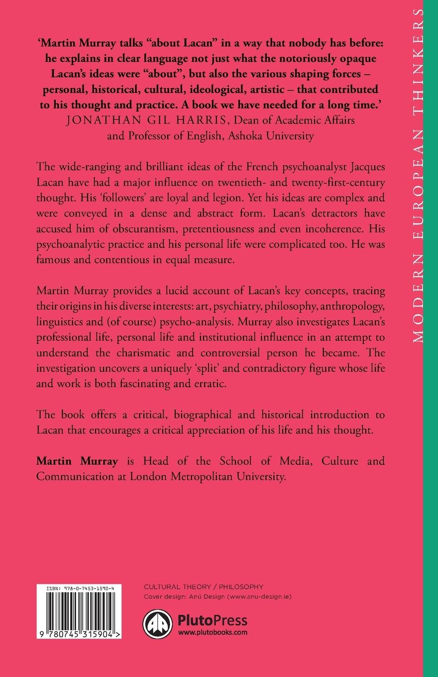 Rückseitencover Jacques Lacan