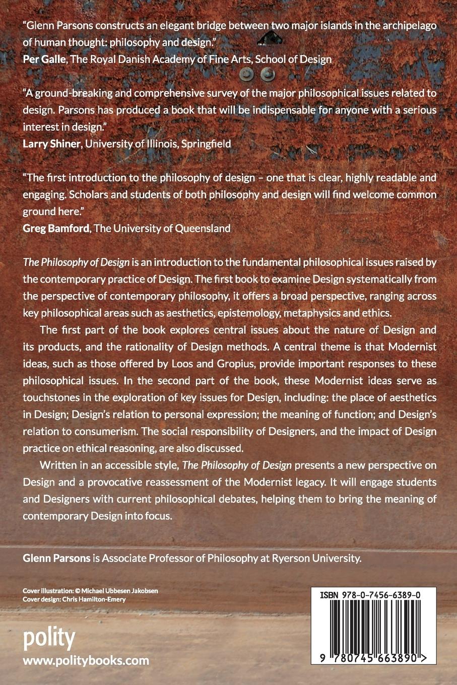 Rückseitencover The Philosophy of Design