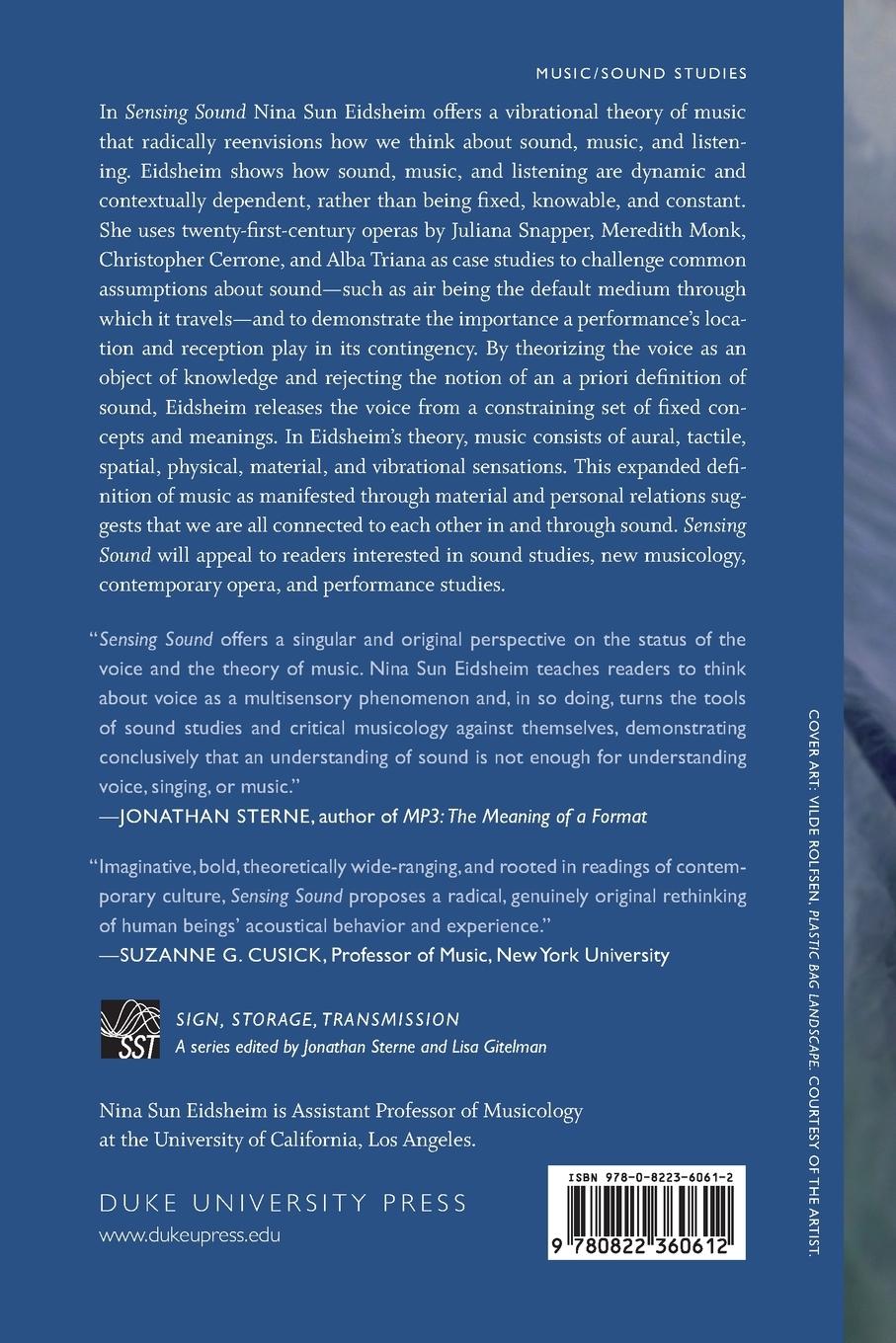 Rückseitencover Sensing Sound