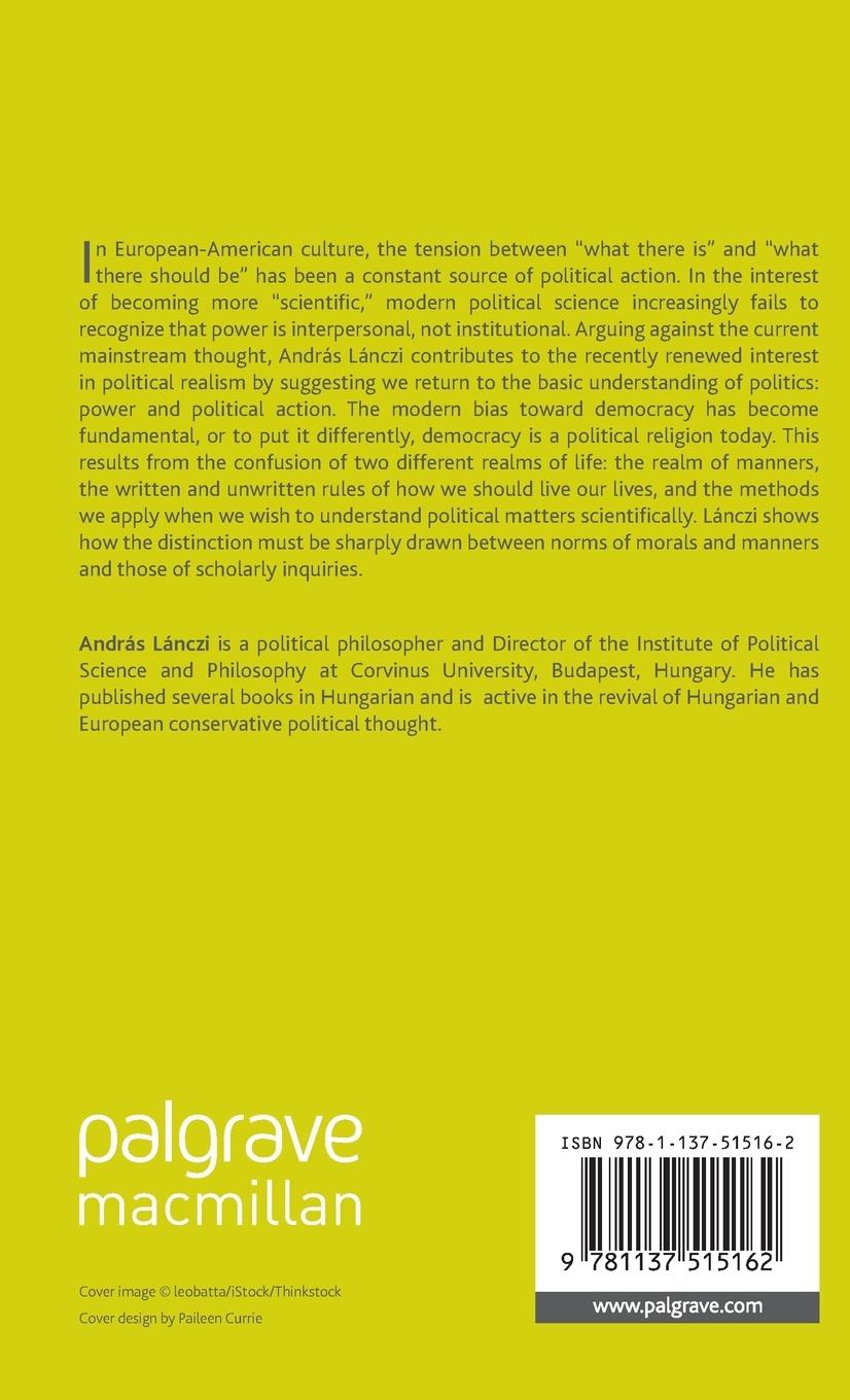 Rückseitencover Political Realism and Wisdom