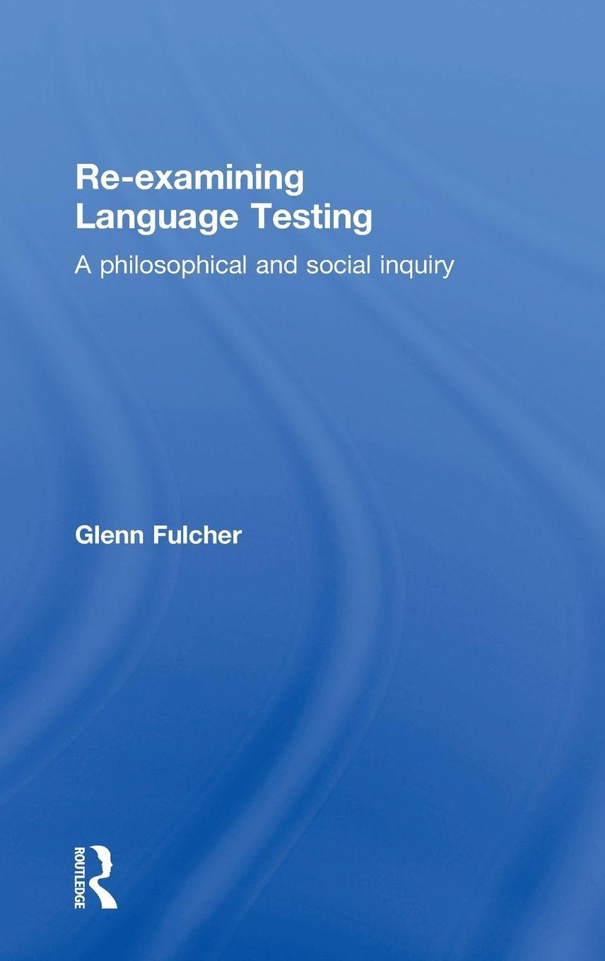 Vorderes Coverbild Re-examining Language Testing
