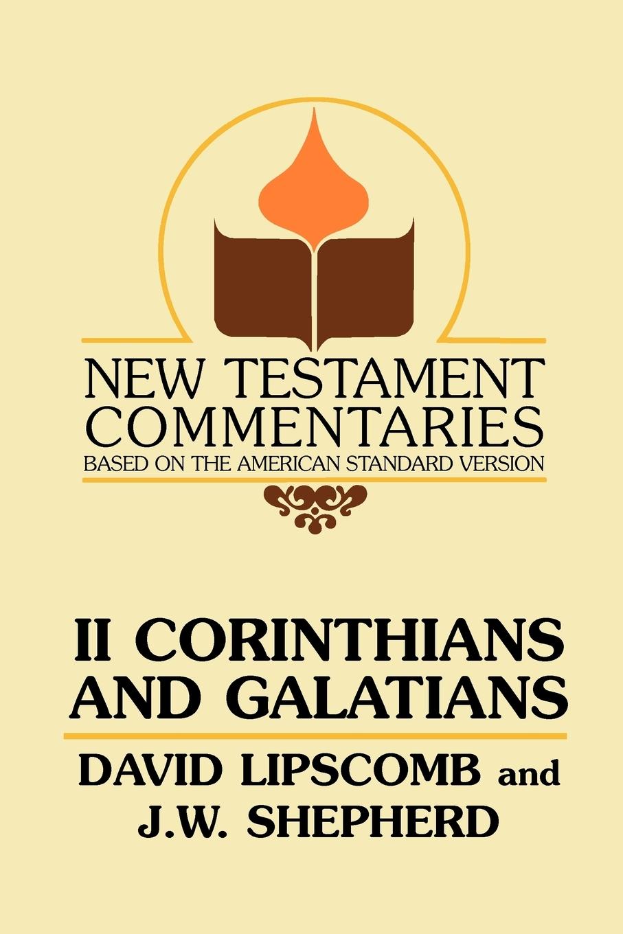 Vorderes Coverbild Second Corinthians and Galatians