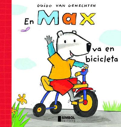 Vorderes Coverbild En Max va en bicicleta