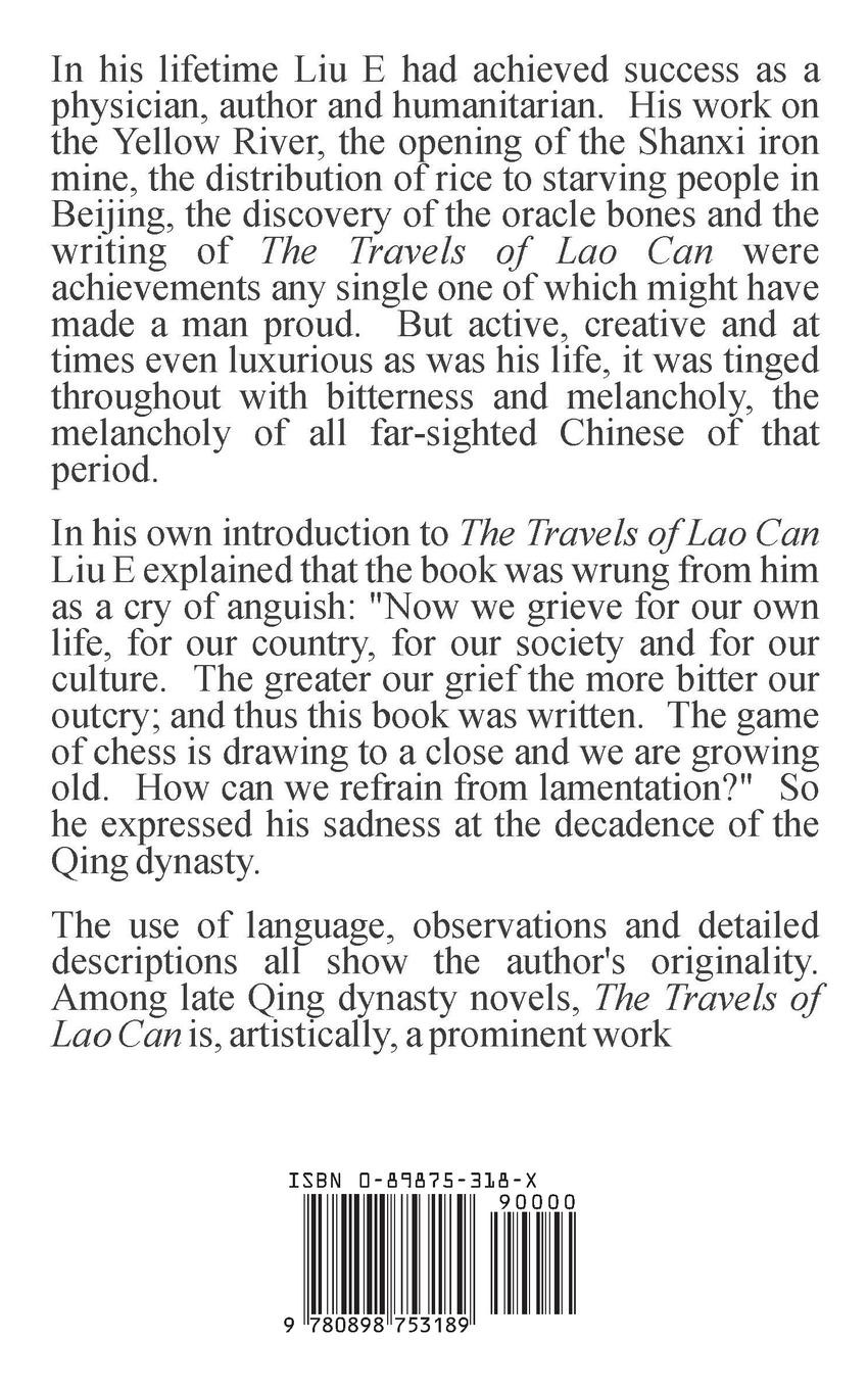 Rückseitencover The Travels of Lao Can