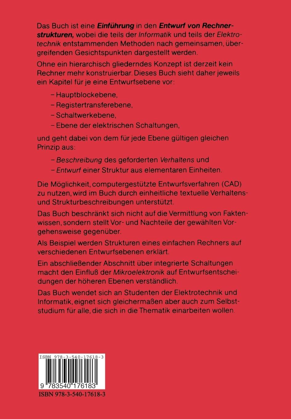 Rückseitencover Rechnerstrukturen