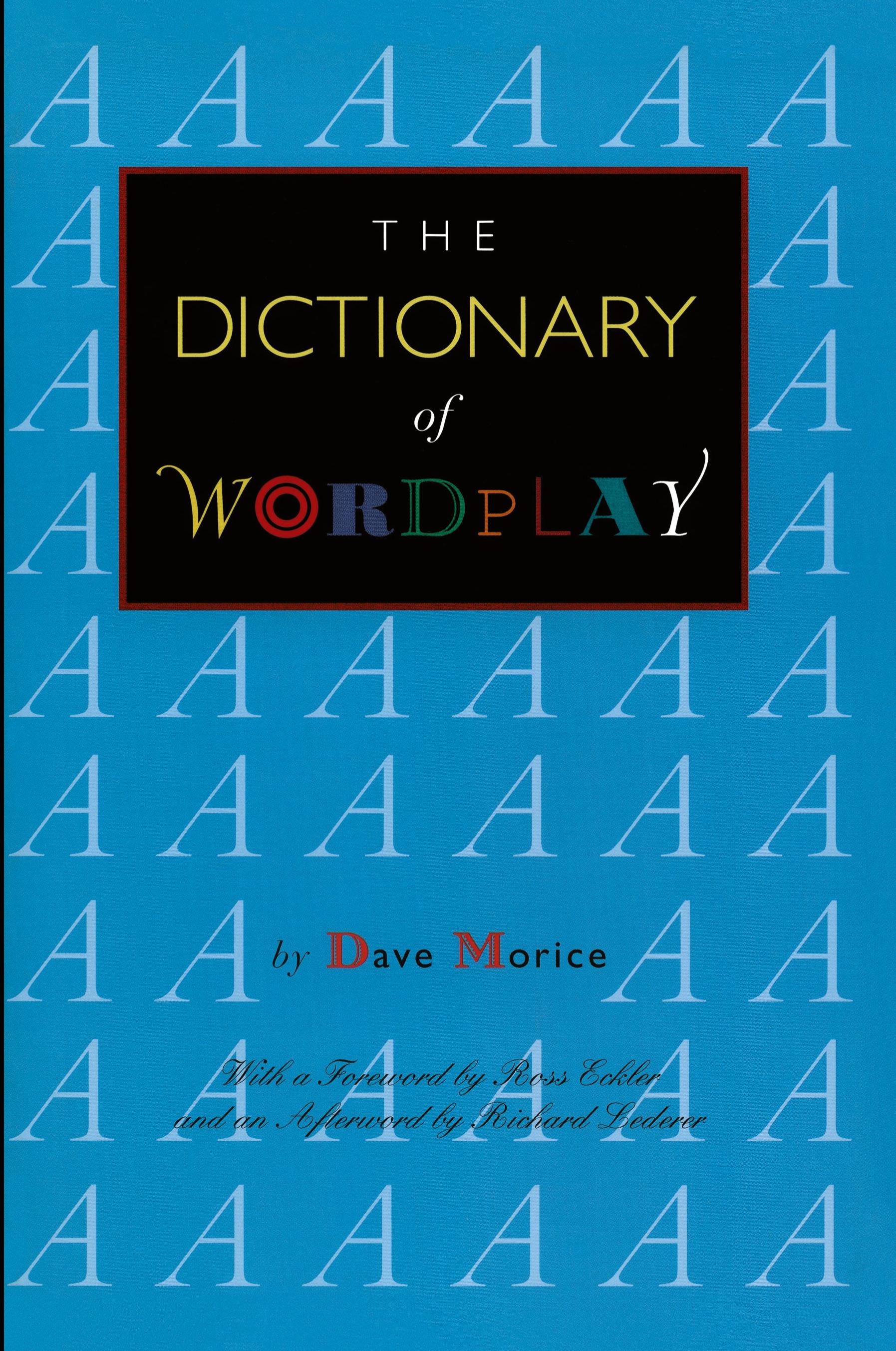 Vorderes Coverbild The Dictionary of Wordplay