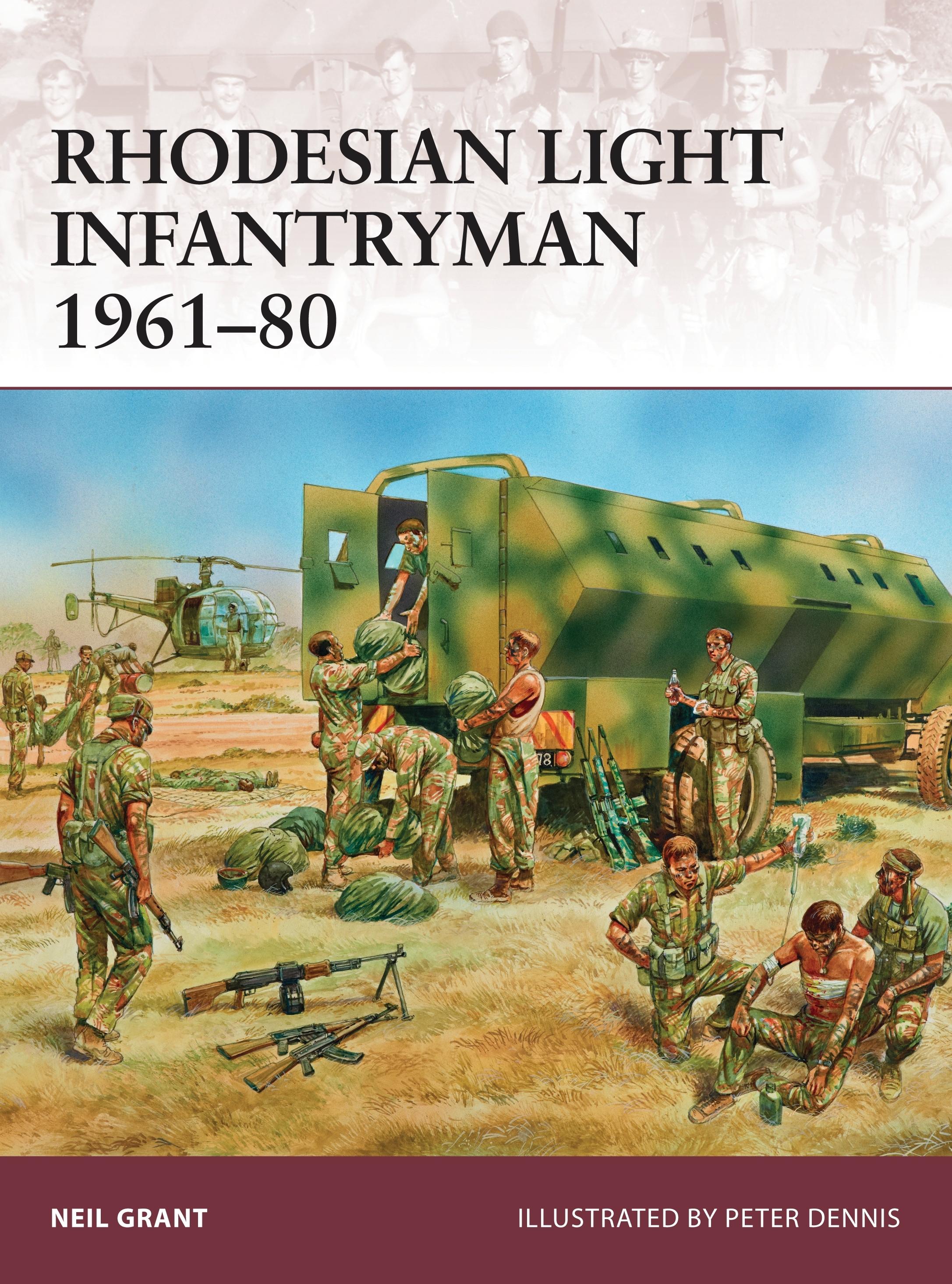 Vorderes Coverbild Rhodesian Light Infantryman 1961-80