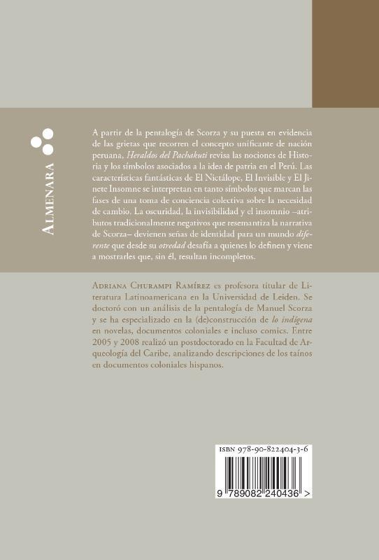 Rückseitencover Heraldos del Pachakuti. La Pentalogía de Manuel Scorza