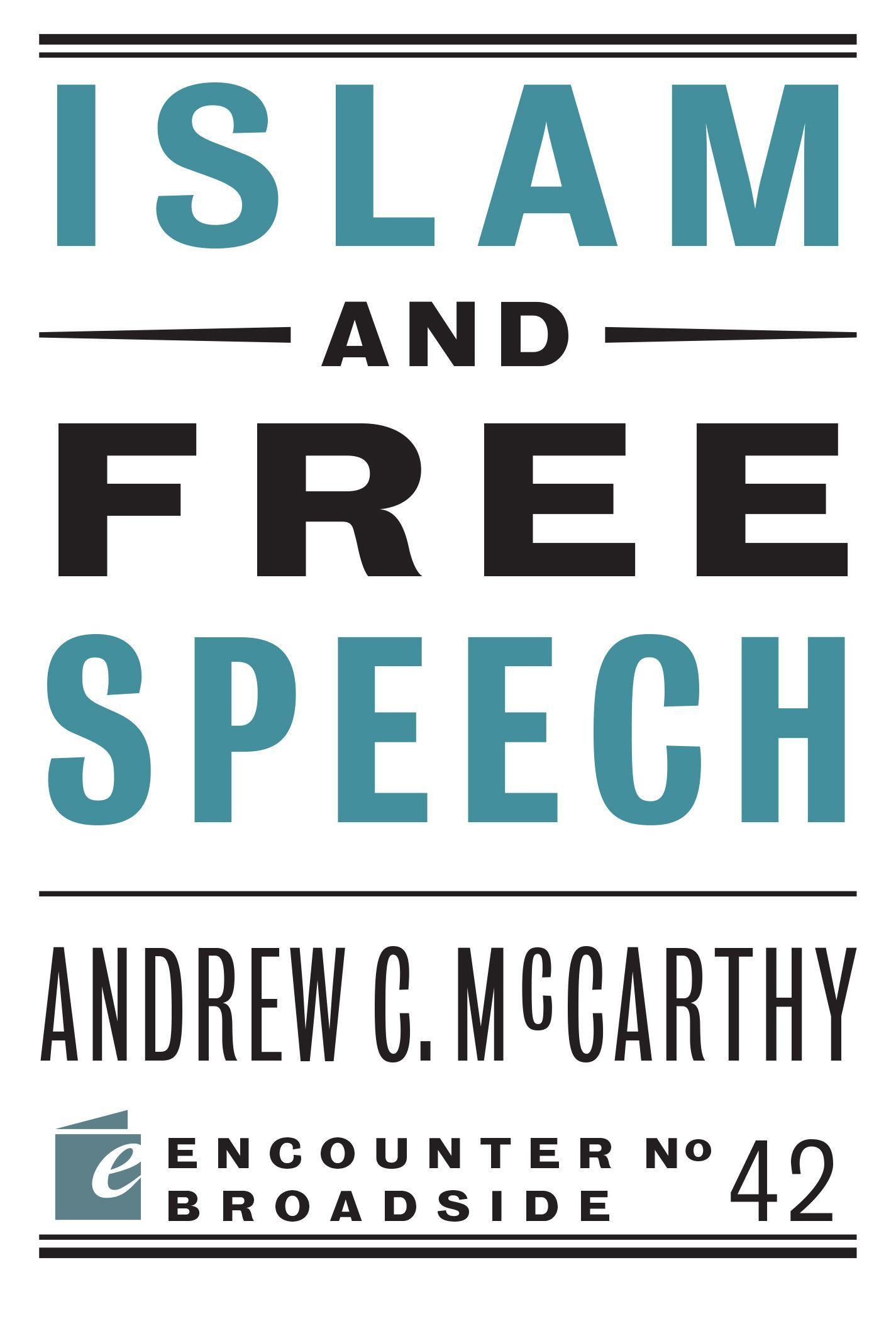Vorderes Coverbild Islam and Free Speech