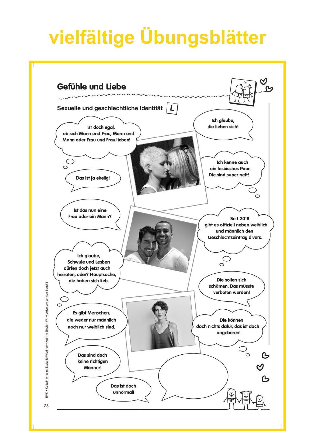 Beispielinhalt (Bild) Wir werden Erwachsen Band 2