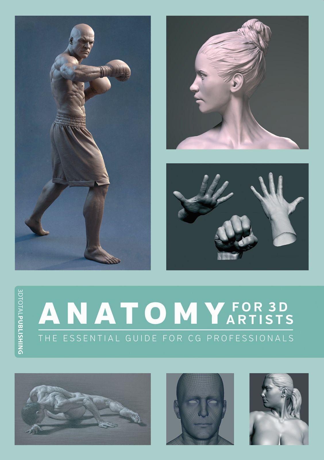 Vorderes Coverbild Anatomy for 3D Artists
