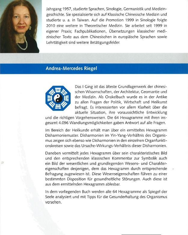 Rückseitencover I Ging und Psyche