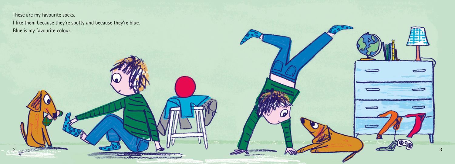 Beispielinhalt (Bild) The Lost Sock