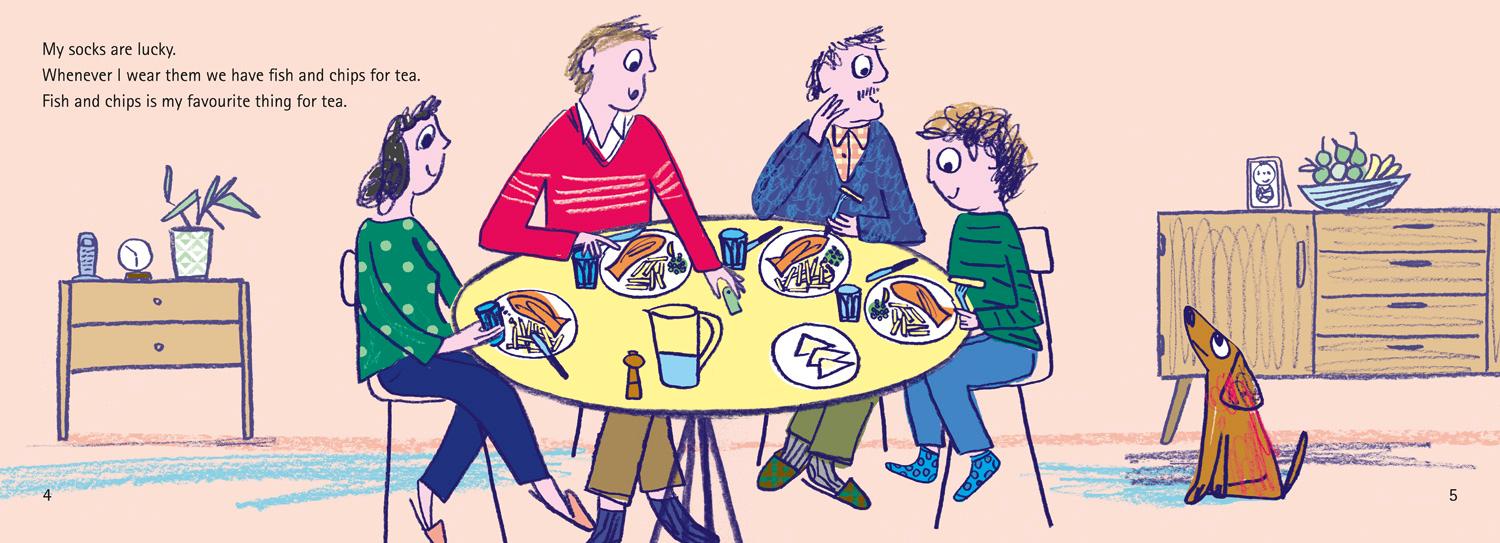 Beispielinhalt (Bild) The Lost Sock