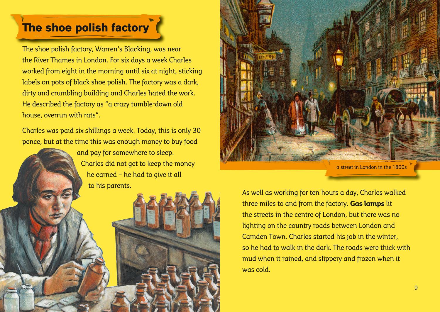 Beispielinhalt (Bild) Charles Dickens