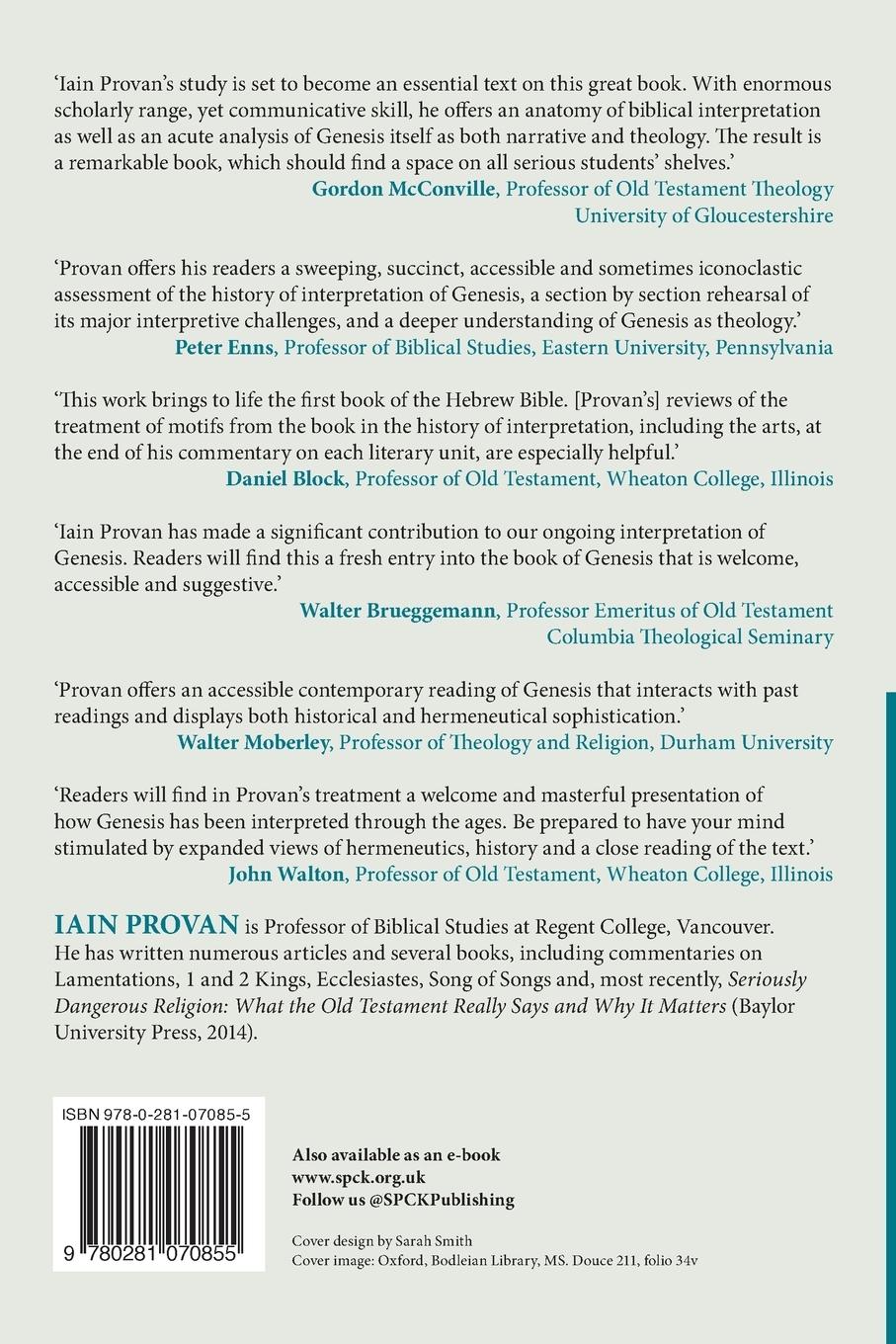 Rückseitencover Discovering Genesis