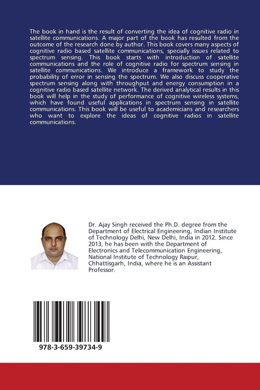 Rückseitencover Performance Analysis of Cognitive Radios in Satellite Communications