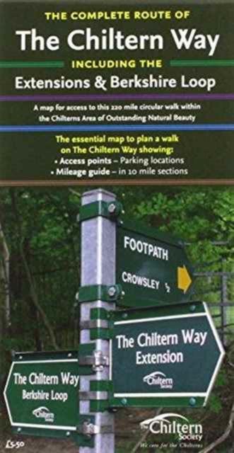 Vorderes Coverbild Map of the Complete Chiltern Way