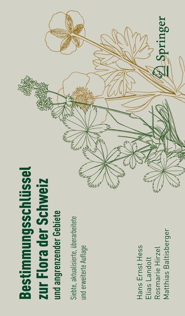 Rückseitencover Bestimmungsschlüssel zur Flora der Schweiz und angrenzender Gebiete
