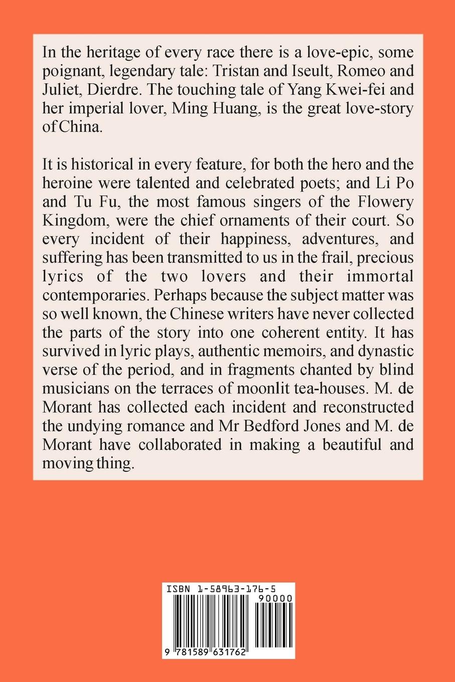 Rückseitencover The Passion of Yang Kwei-Fei